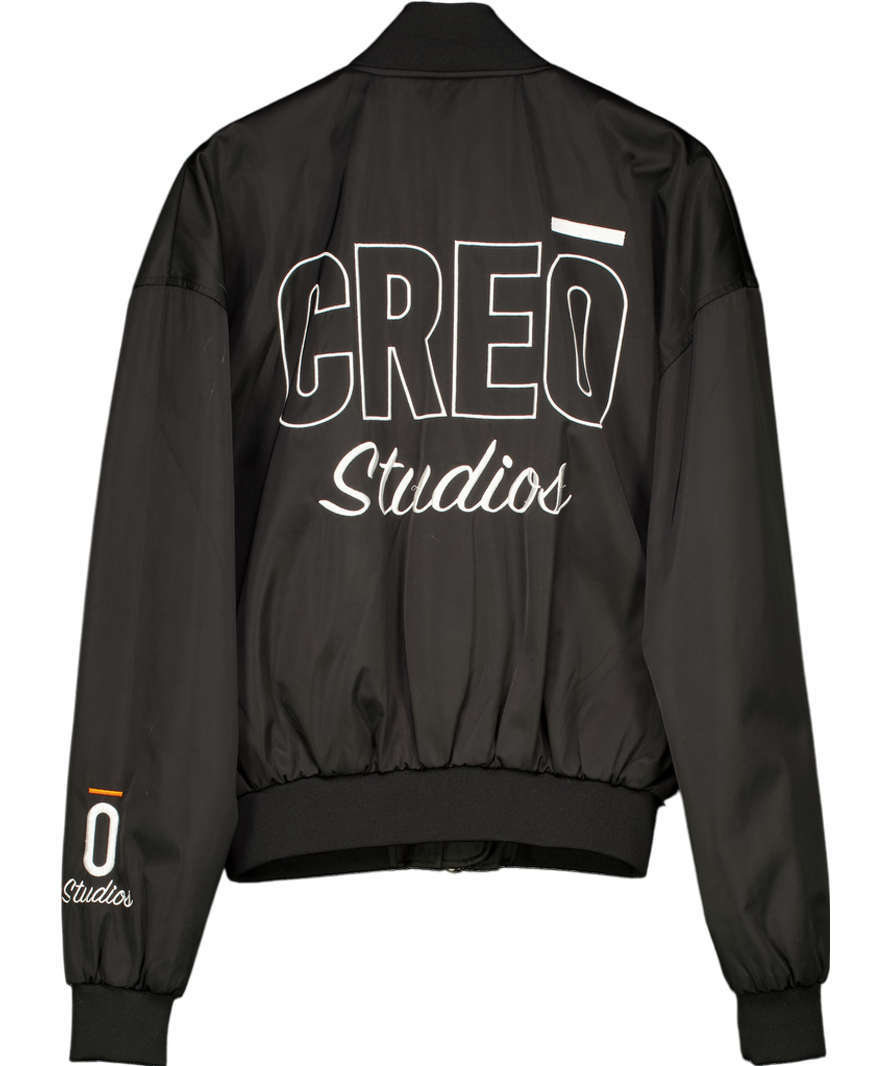 CREO Studios Creo Studios Silva Mens Black Bomber UK M