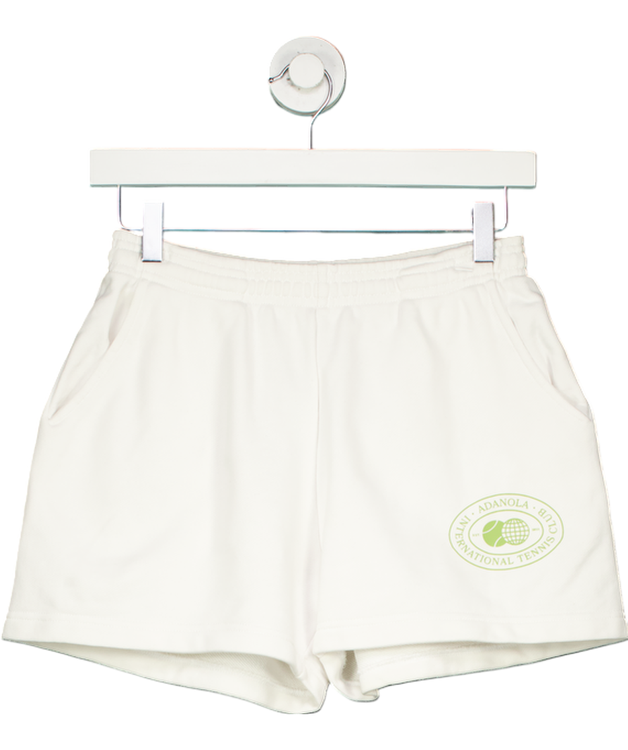 Adanola White Vacation Sweat Shorts - International Tennis UK XS
