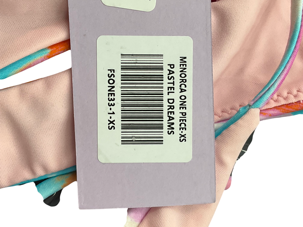 White Fox Multicoloured Menorca One Piece Pastel Dreams UK XS