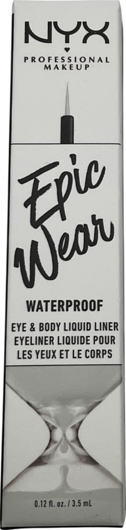 NYX Epic Wear Waterproof Liquid Liner White 3.5