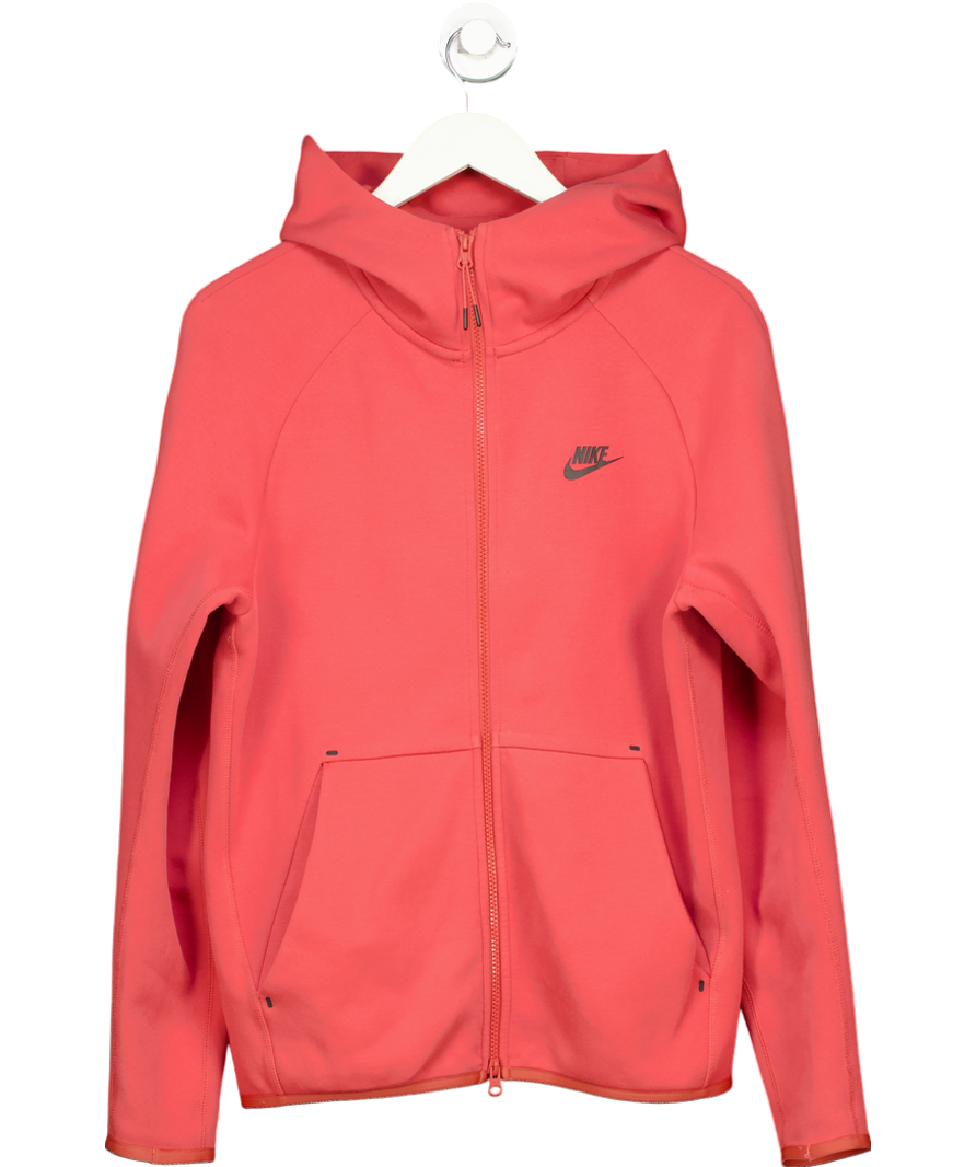 Red Nike Sportswear Tech Fleece UK S