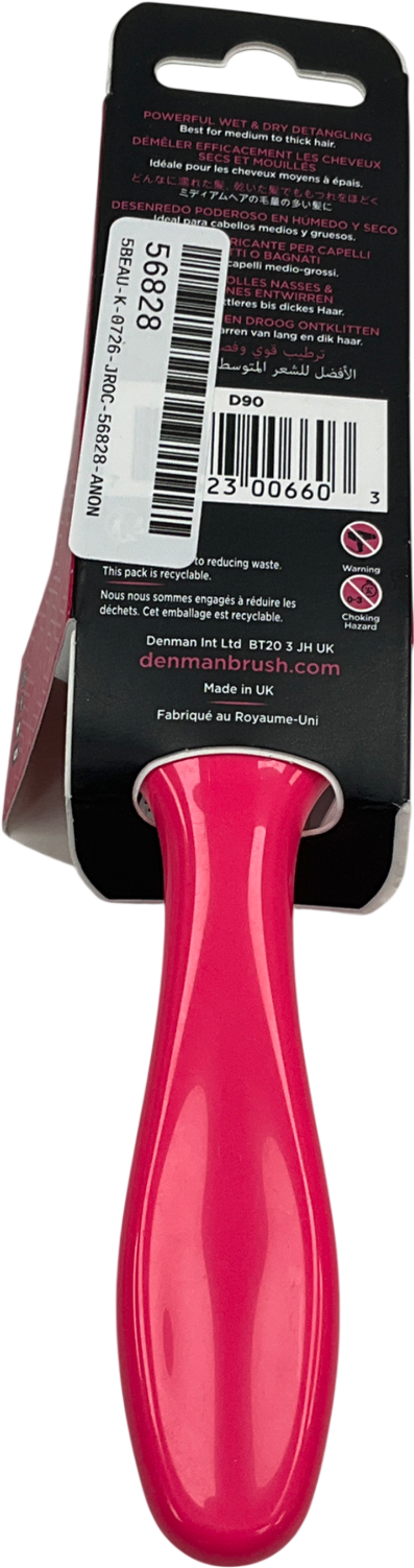Denman D90 The Mini Detangler (pink) One size