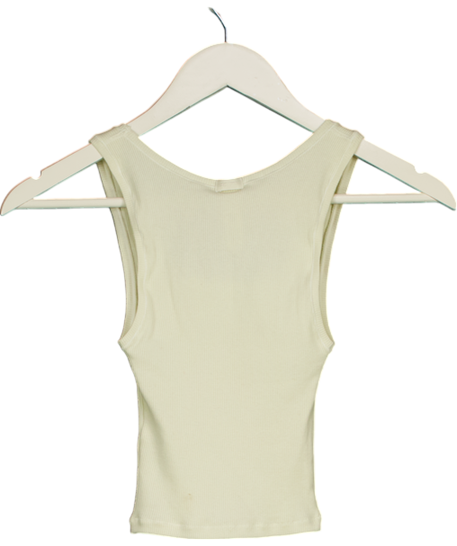 SKIMS Beige Skims Cotton Rib Tank UK XXS
