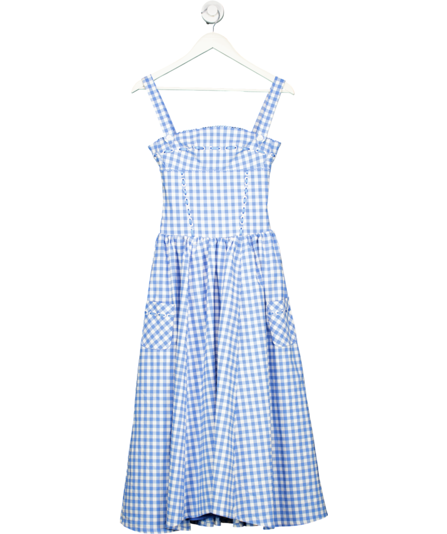 House of CB Blue Vivien Midi Sundress UK XS