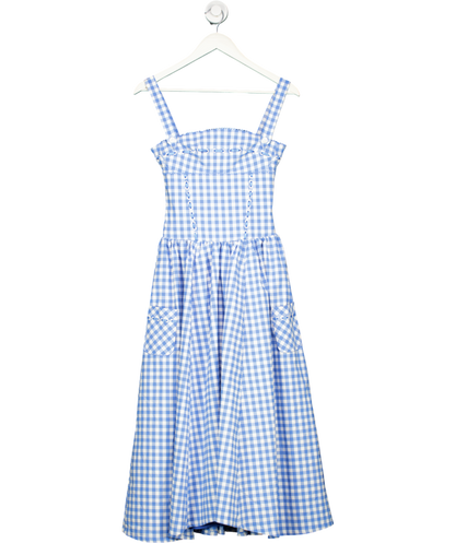 House of CB Blue Vivien Midi Sundress UK XS