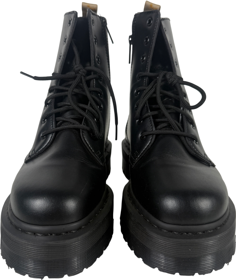 Dr Martens Black 1460 Mono Smooth Leather Lace Up Boots UK 10 EU 44