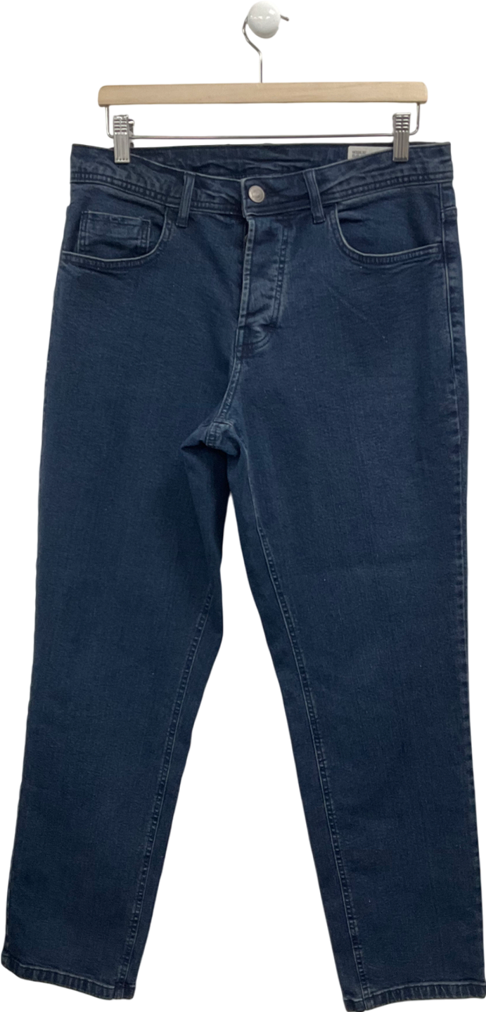 Primark Blue Straight Leg Stretch Jeans W32