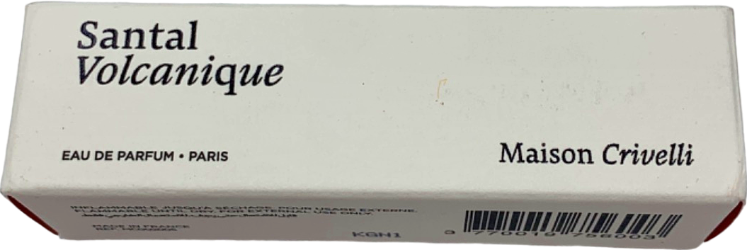 Maison Crivelli Santal Volcanique Eau de Parfum 5ml