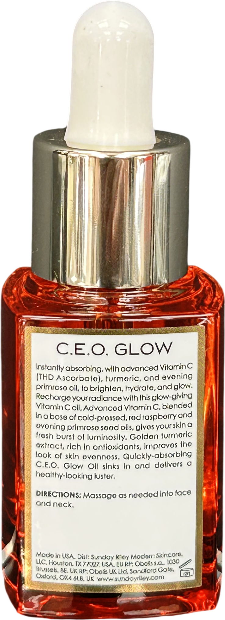 Sunday Riley Ceo Glow Vitamin C + Turmeric Face Oil 15ML