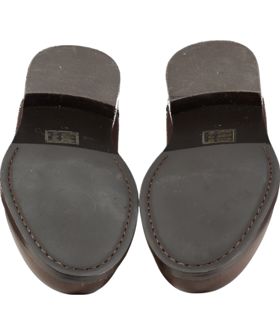 Radley London Brown Burlington Row Leather Two-tone Loafers UK 8 EU 41 👠