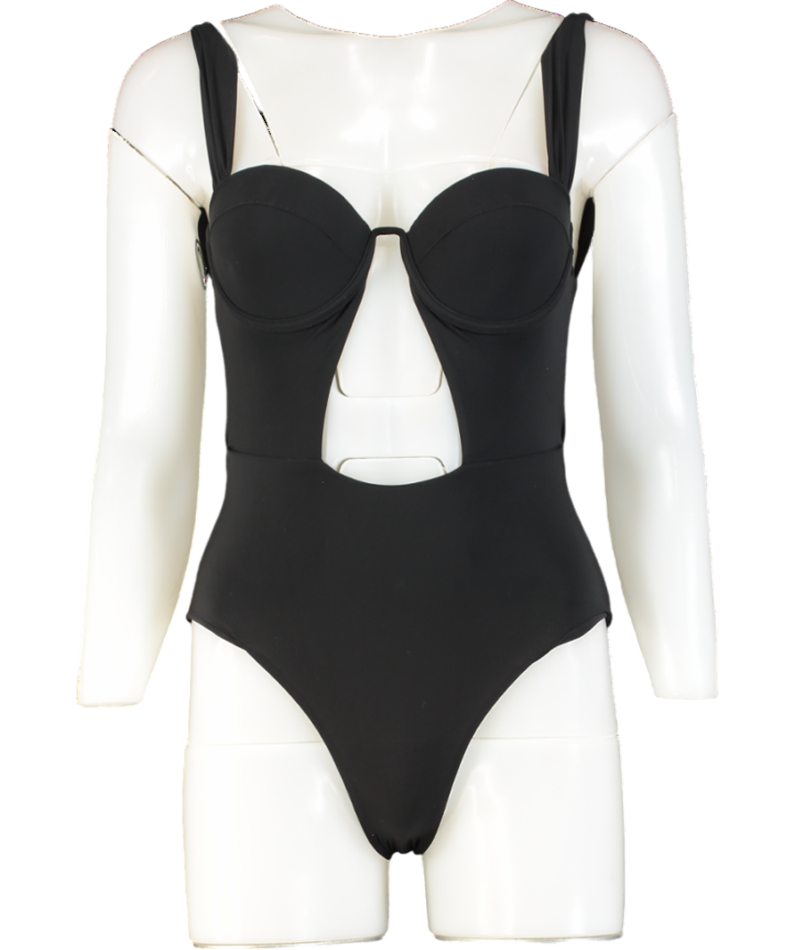 Arabella London Black The Bustier Swimsuit 34a UK 6-8