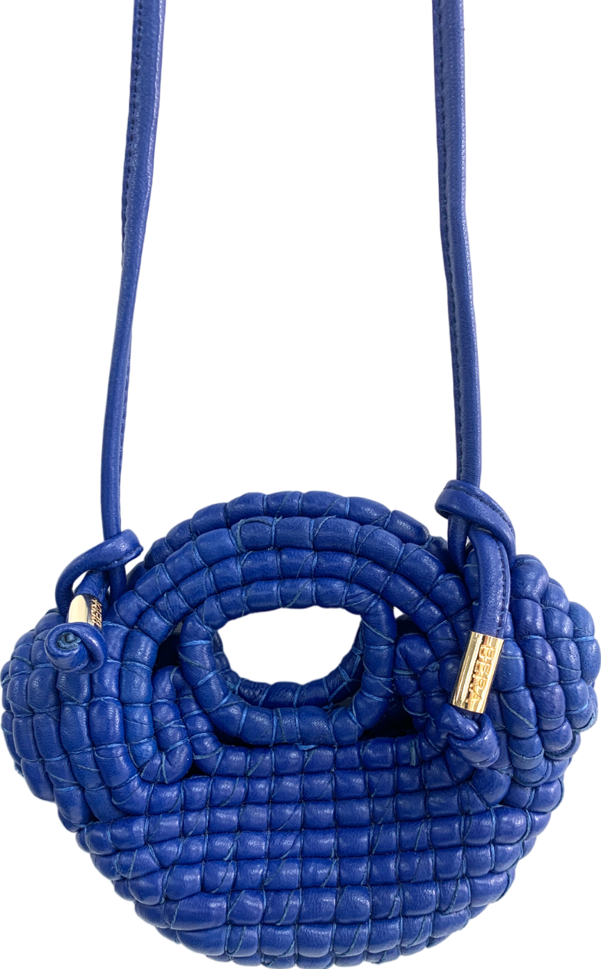 Tory Burch Blue Mini Luna Aqua One Size