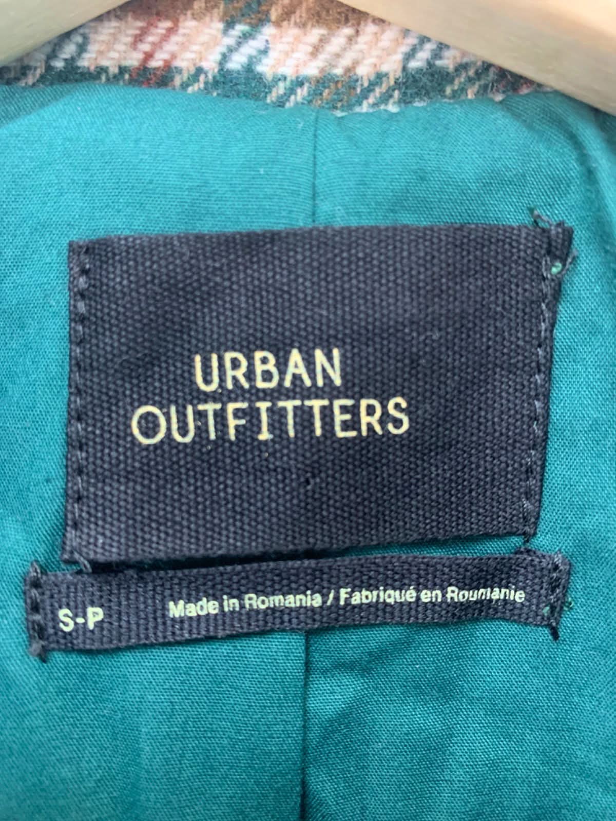 Urban Outfitters Multi Coloured Plaid Jacket S