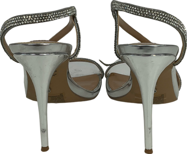 STEVE MADDEN Metallic Novelize Heeled Sandals UK 6 EU 39 👠