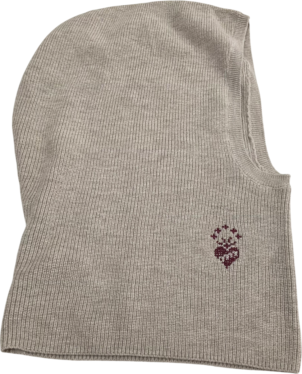 Organic Basics Nude Soft Knit Balaclava One Size