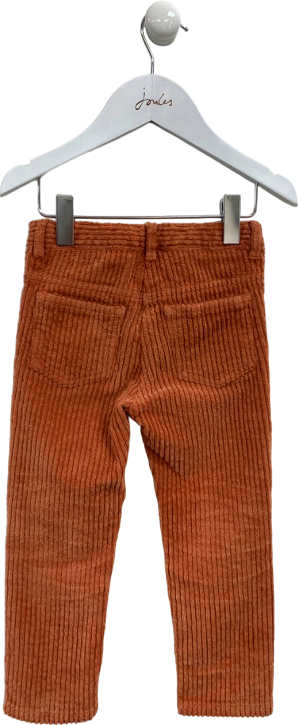 Il Gufo Rust Corduroy Trousers Age 3 Years