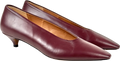 ARKET Burgundy Red Premium Leather Pumps UK 7 EU 40 👠