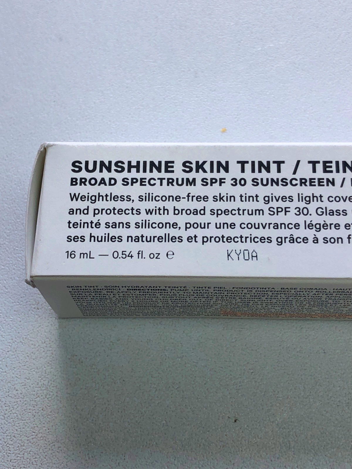 Milk Makeup Sunshine Skin Tint Medium Tan Shade 16ml