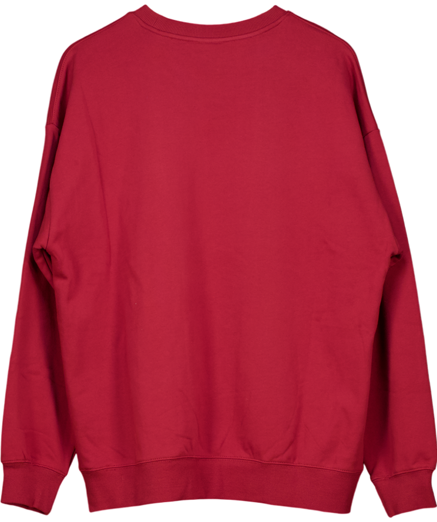 connect management Red Santa Crew-neck Sweater UK M