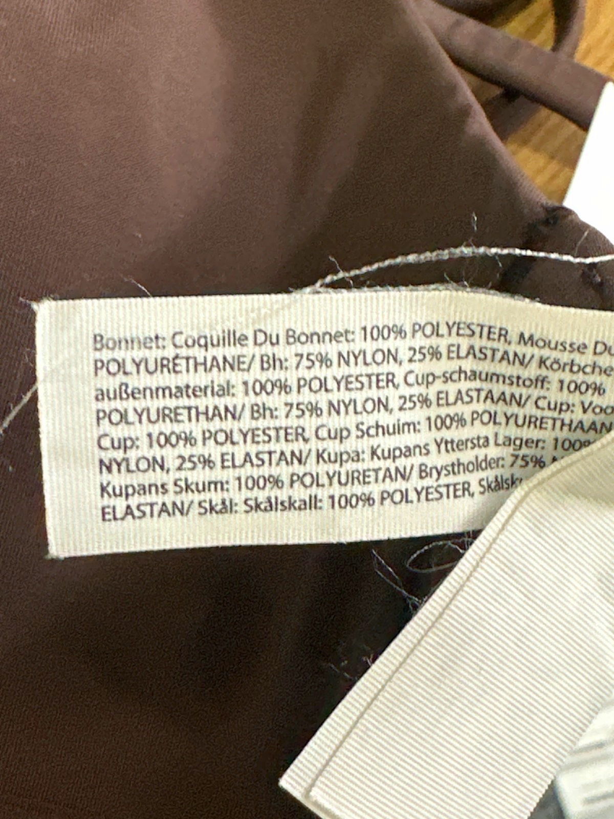 Lululemon Brown Strappy Sports Bra UK 8