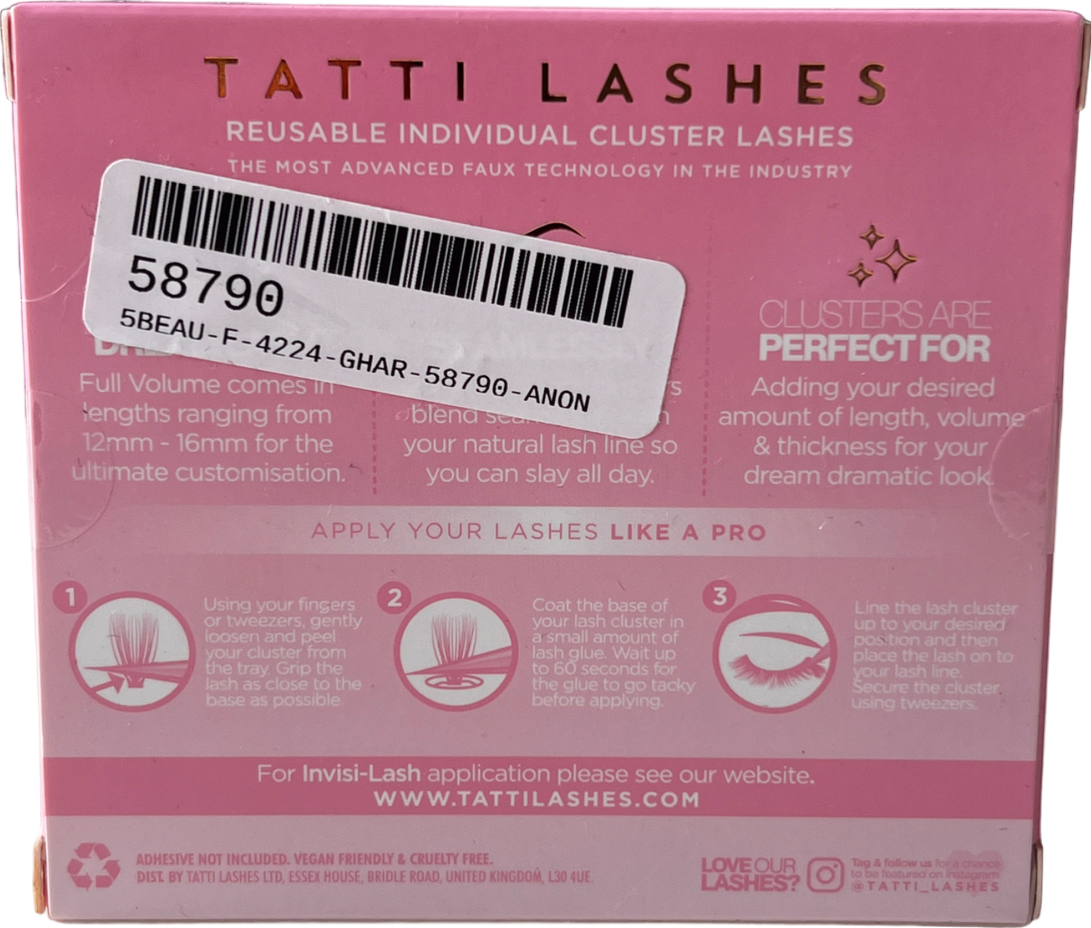 Tatti Lashes Mega Volume Lashes 4224GHAR58790ANON