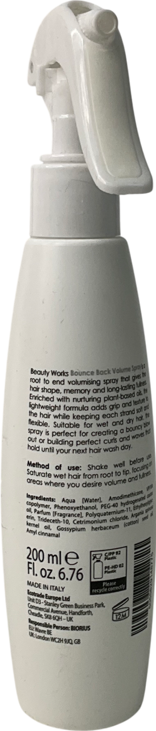 Beauty Works Bounce Back Volume Spray 200ml