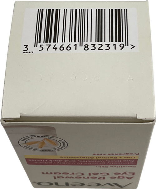 Aveeno Age Renewal Eye Gel Cream 15ml