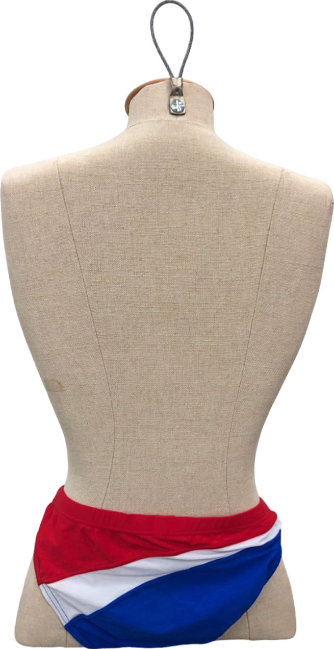 Andrew Christian Red/White/Blue Bikini Briefs UK S