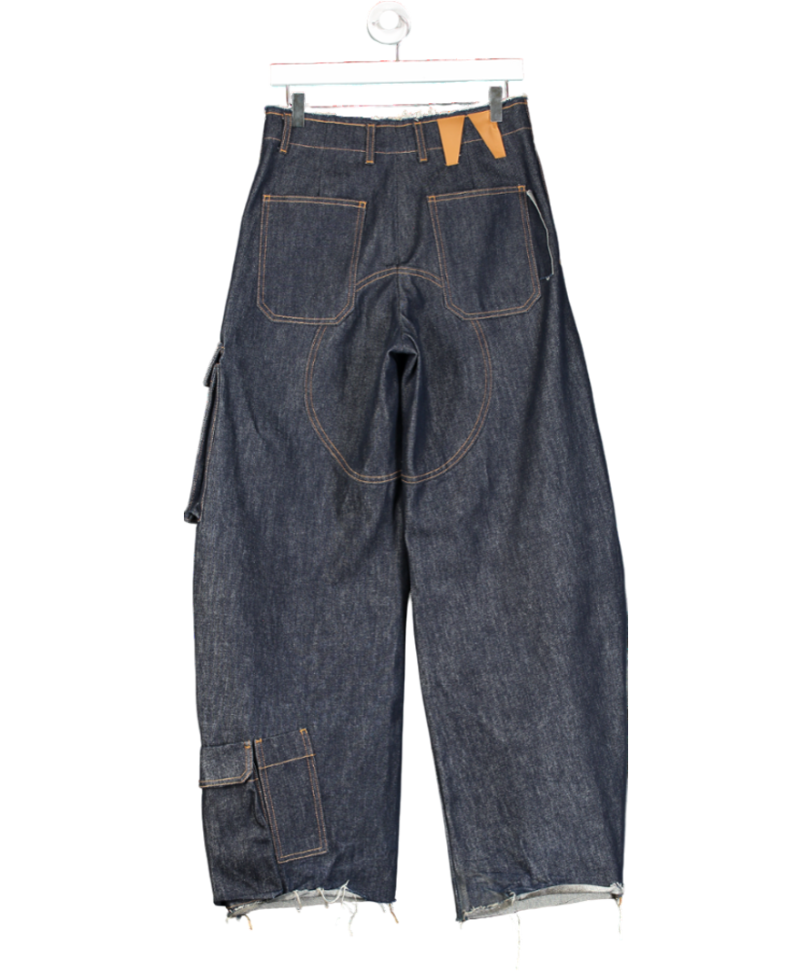 DarkPark Blue High Waist Cargo Jean W26