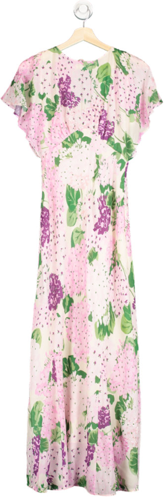 Hobbs Multicoloured Lalena Dress UK 6
