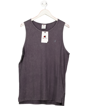 Champion Grey Vintage Washed Tank UK S