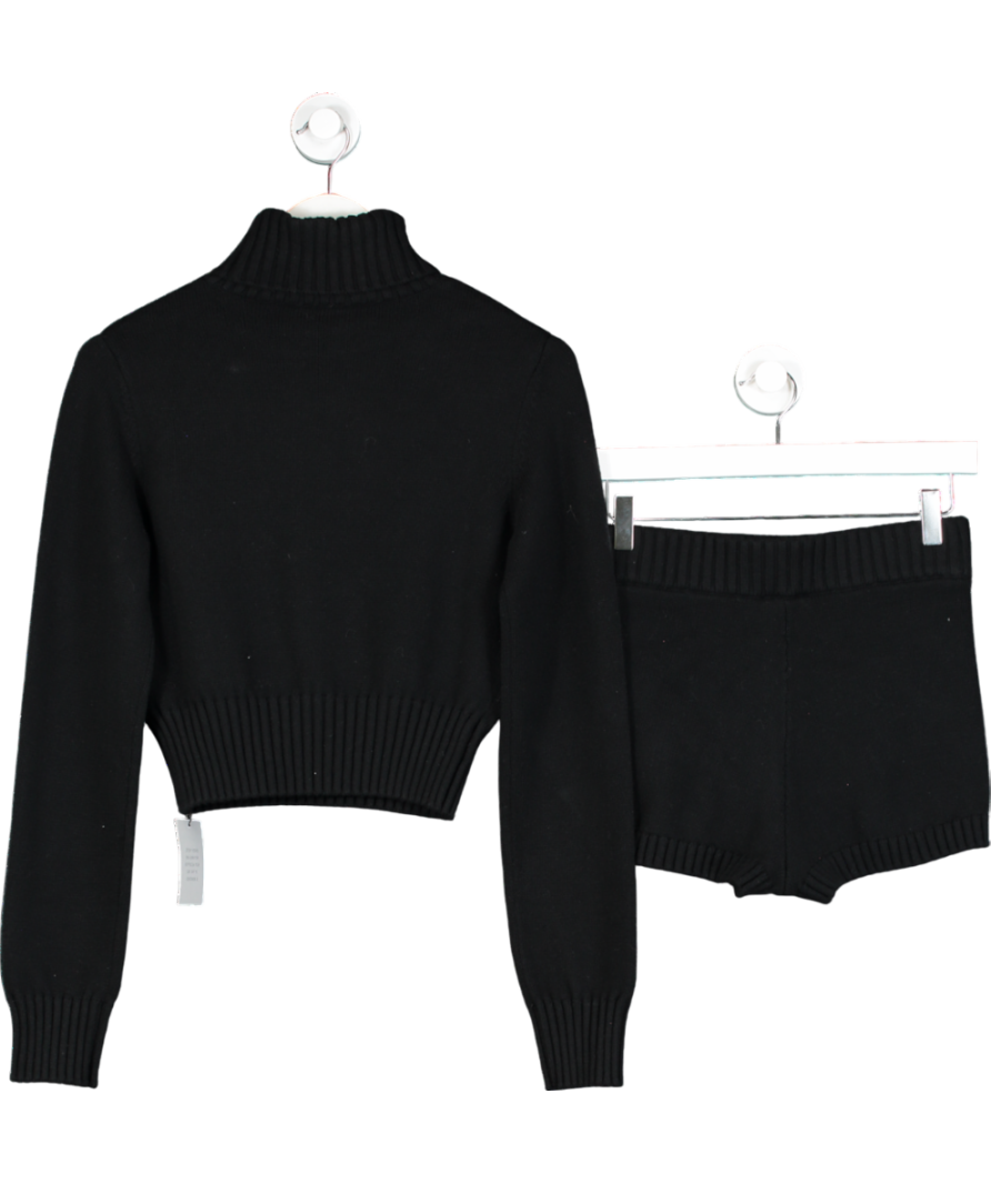 Lovers & Friends Black Dinah Sweater And Mini Skirt UK XS
