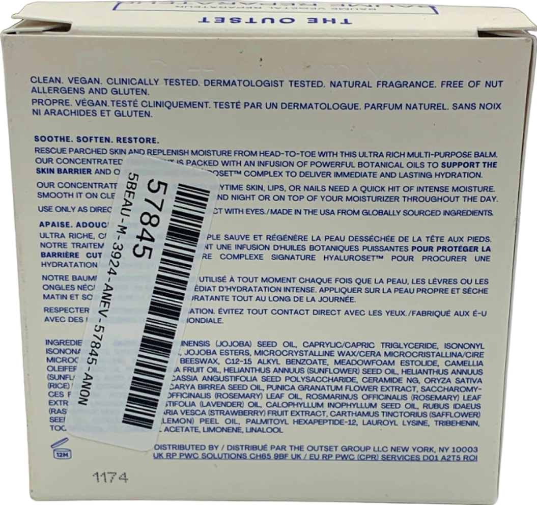 The Outset Botanical Barrier Rescue Balm 45g