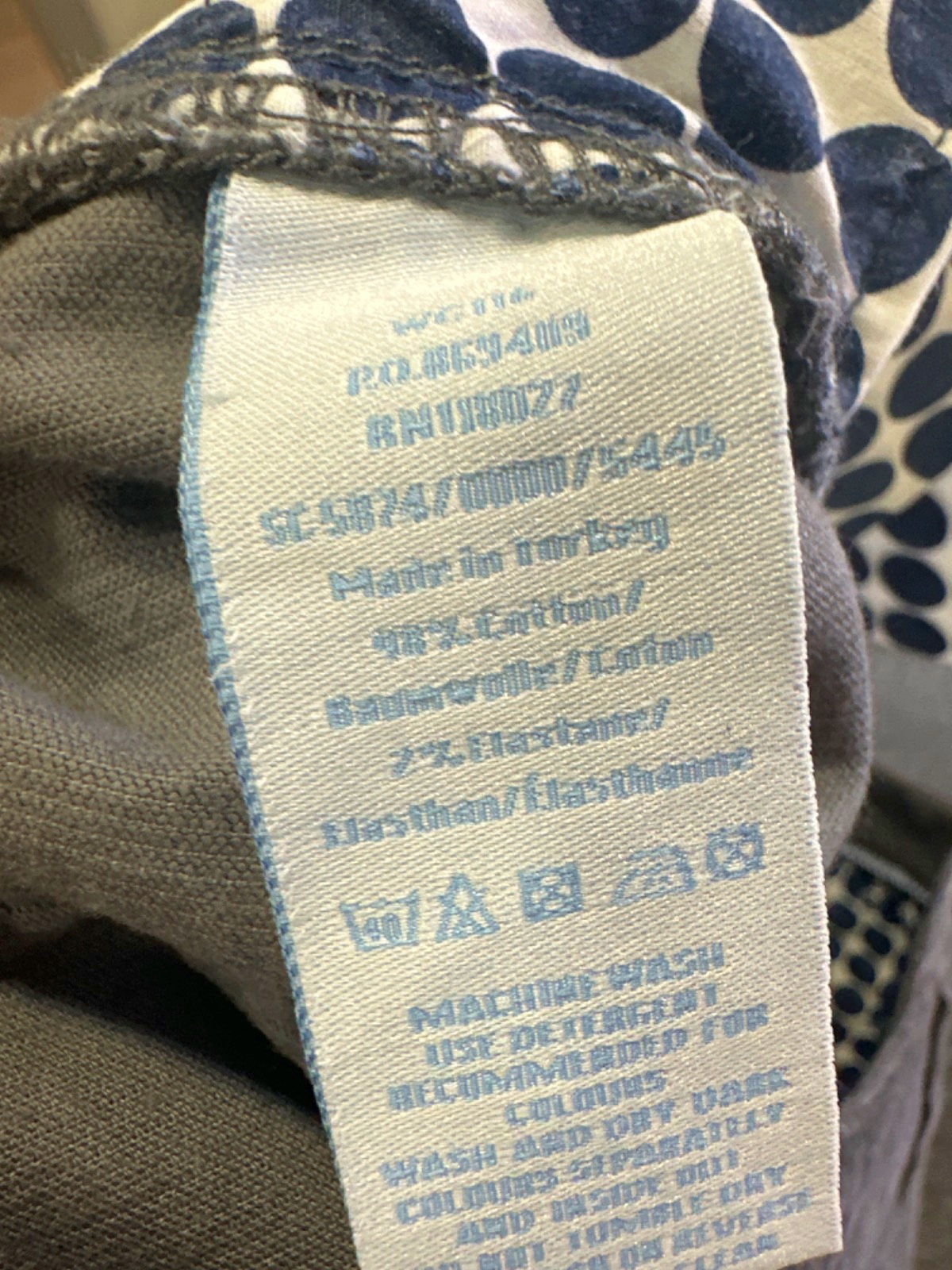 Boden Slate Grey Corduroy Trousers UK 20R