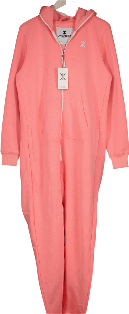 ONEPIECE Original Onesie 2.0 Fluoro Pink Jumpsuit UK XS