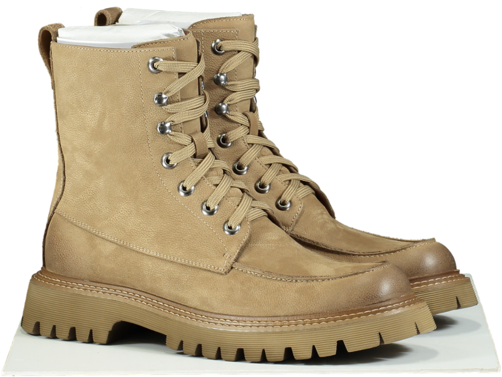 Steve Madden Tan Wolf Wheat Nubuck Boots UK 11