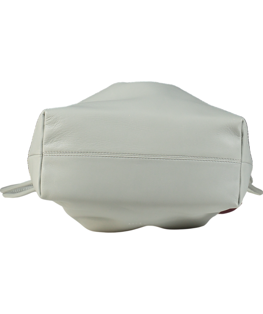 Radley London Blue Artichoke Blake Mews Open Top Crossbody Leather Bag