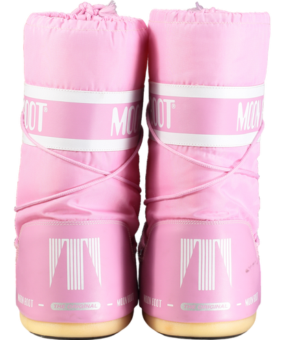 Moon Boot Pink Nylon Moon Boots UK 6.5 EU 39.5 👠