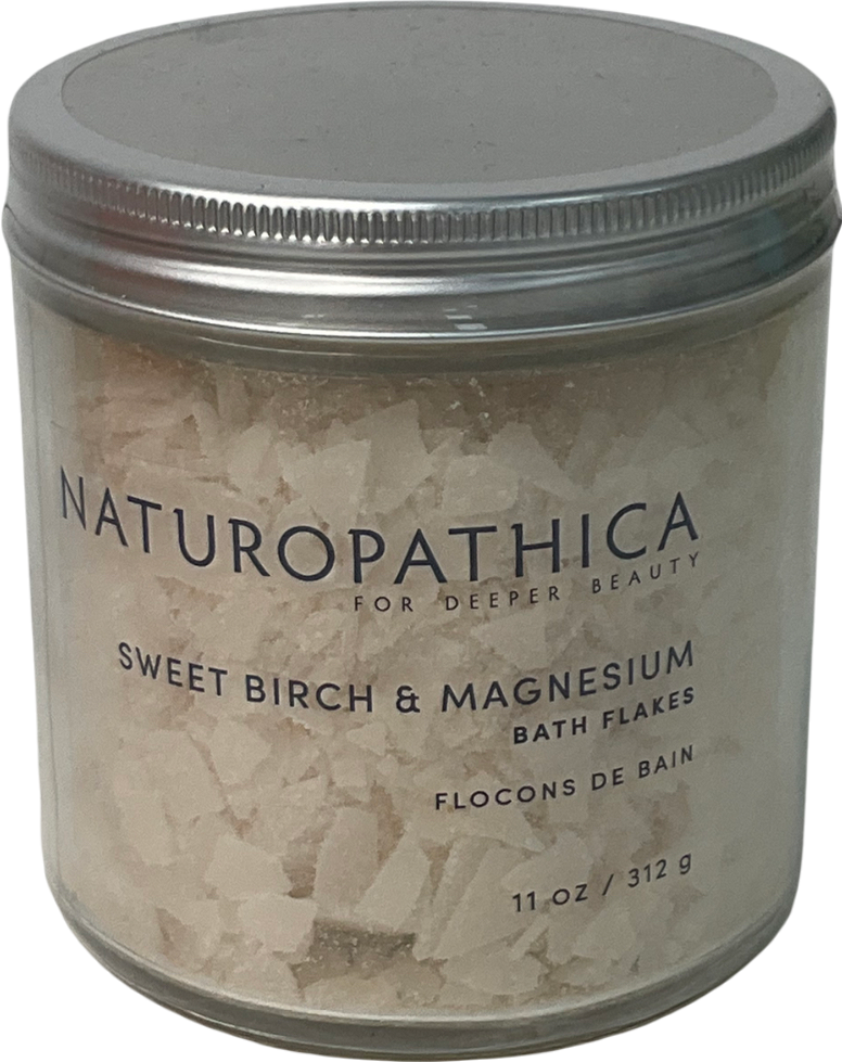 Naturopathica Sweet Birch & Magnesium Bath Flakes 312g
