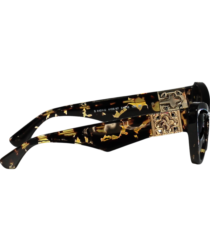 Burberry Brown Dark Havana BE4421UBE Sunglasses in case