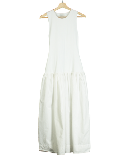 Babaton White Worldly Dress UK S