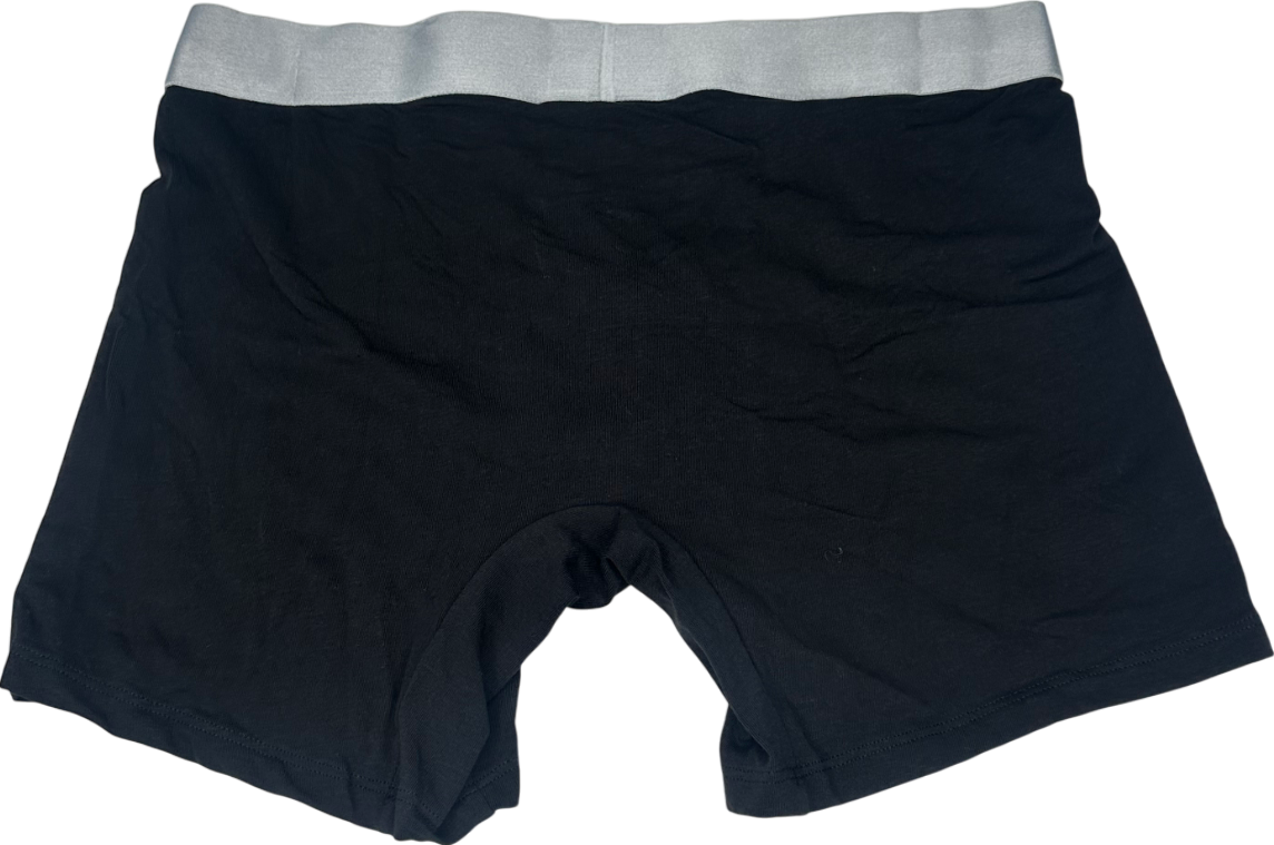 Calvin Klein Black Boxer Briefs - Steel Micro UK L