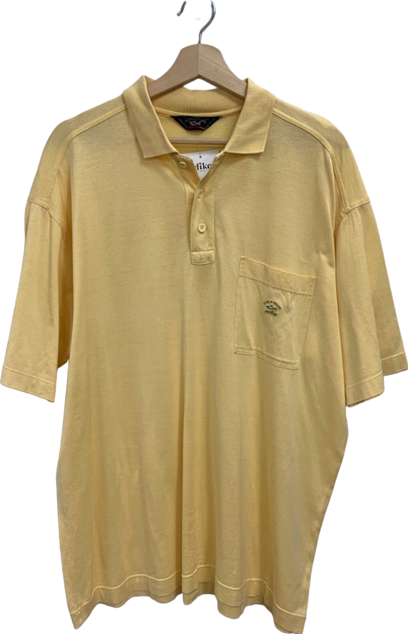 Paul & Shark Yellow Polo Shirt UK XL