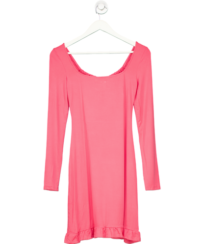 MANGO Pink Long Sleeve Dress UK 6