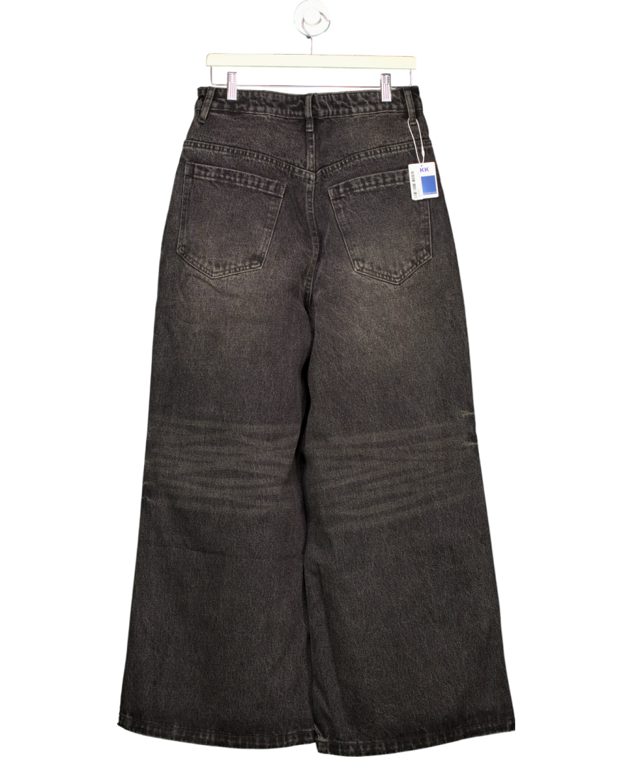 TapTapTap Black Wide Leg Jeans UK L