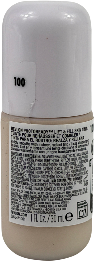 Revlon Photoready™ Lift & Fill Skin Tint 100 30ml