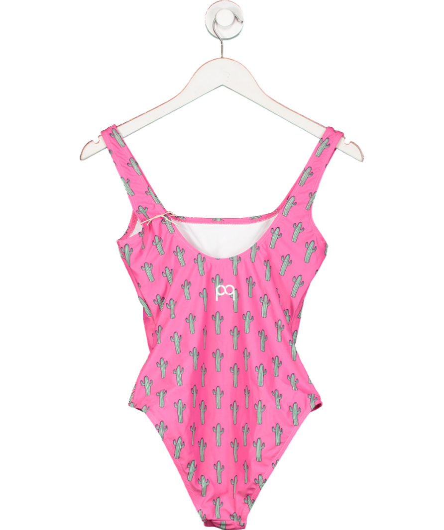 The Dip and Dales Hot Pink Cactus Swimsuit UK 8