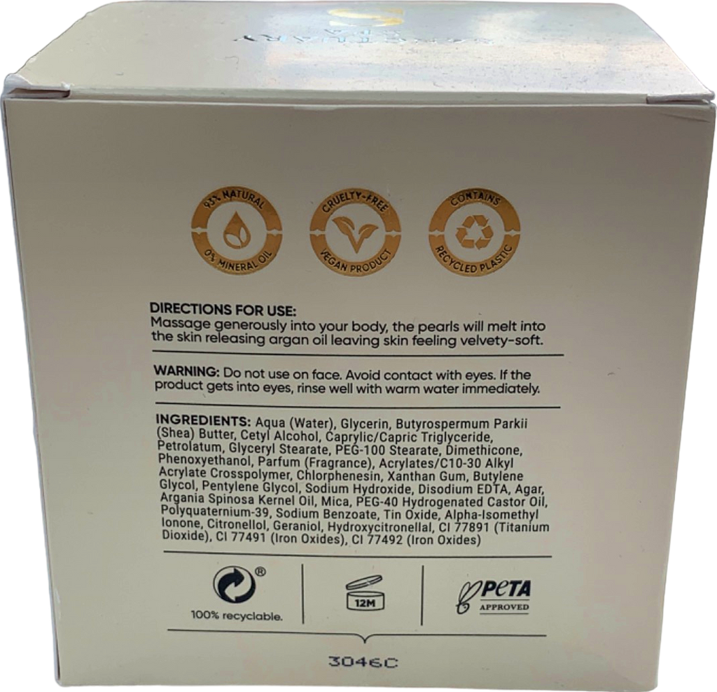 Sanctuary Spa Melting Pearls Body Butter Sandalwood & Freesia Scent 300ml