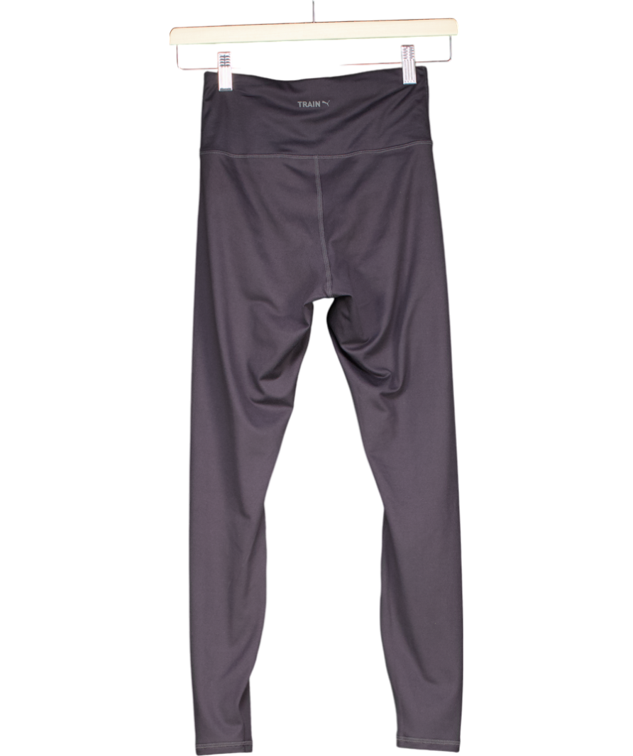 Puma Grey Essentials Training Leggings UK XS