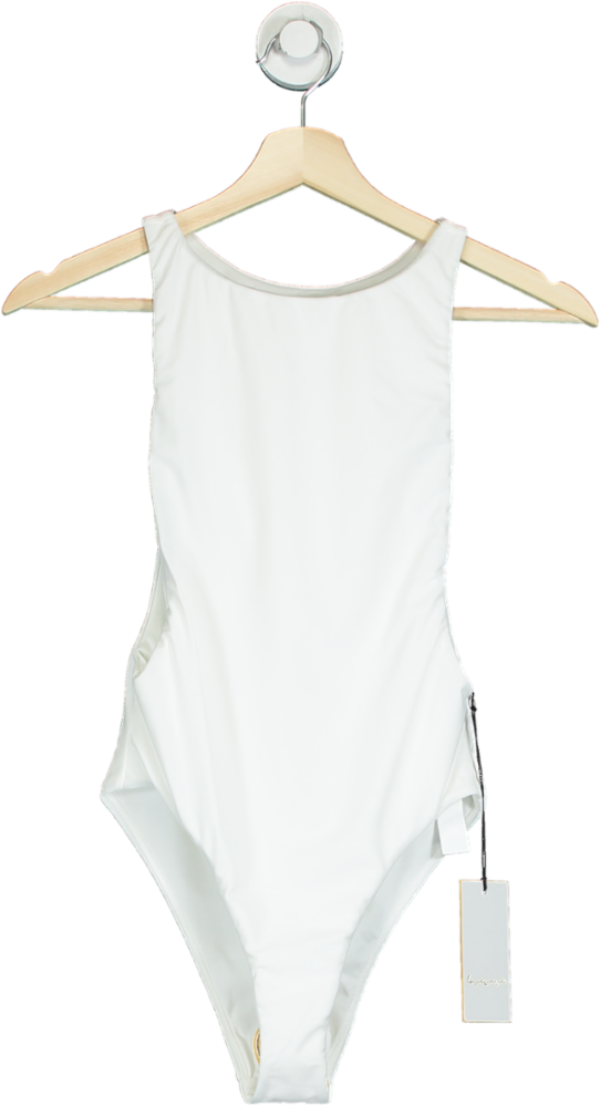 Love Waves White Swimsuit UK XS